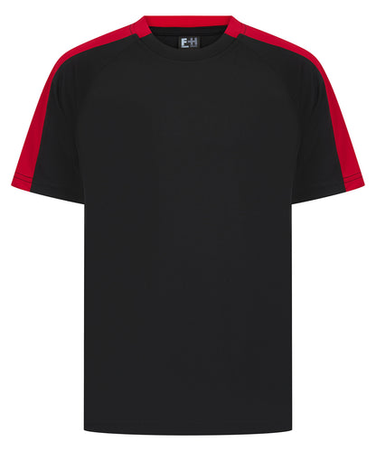 Kids Custom Printed Performance Contrast T-Shirt