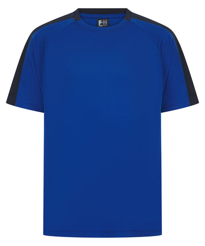 Kids Custom Printed Performance Contrast T-Shirt