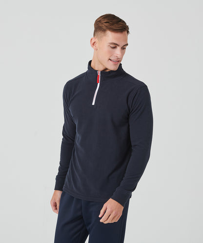Men's Custom Printed or Embroidered Long Sleeve Zip-Up Fleece Jacket