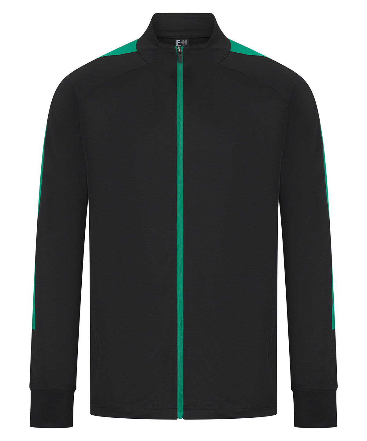 Custom Printed Performance Contrast Tracksuit Top