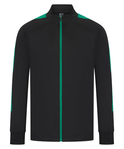 Custom Printed Performance Contrast Tracksuit Top