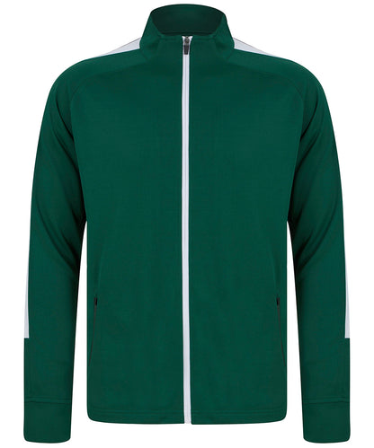 Custom Printed Performance Contrast Tracksuit Top