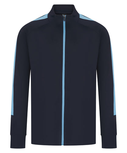 Custom Printed Performance Contrast Tracksuit Top