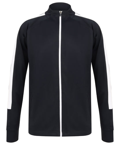 Custom Printed Performance Contrast Tracksuit Top