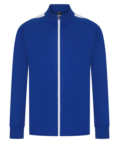 Custom Printed Performance Contrast Tracksuit Top