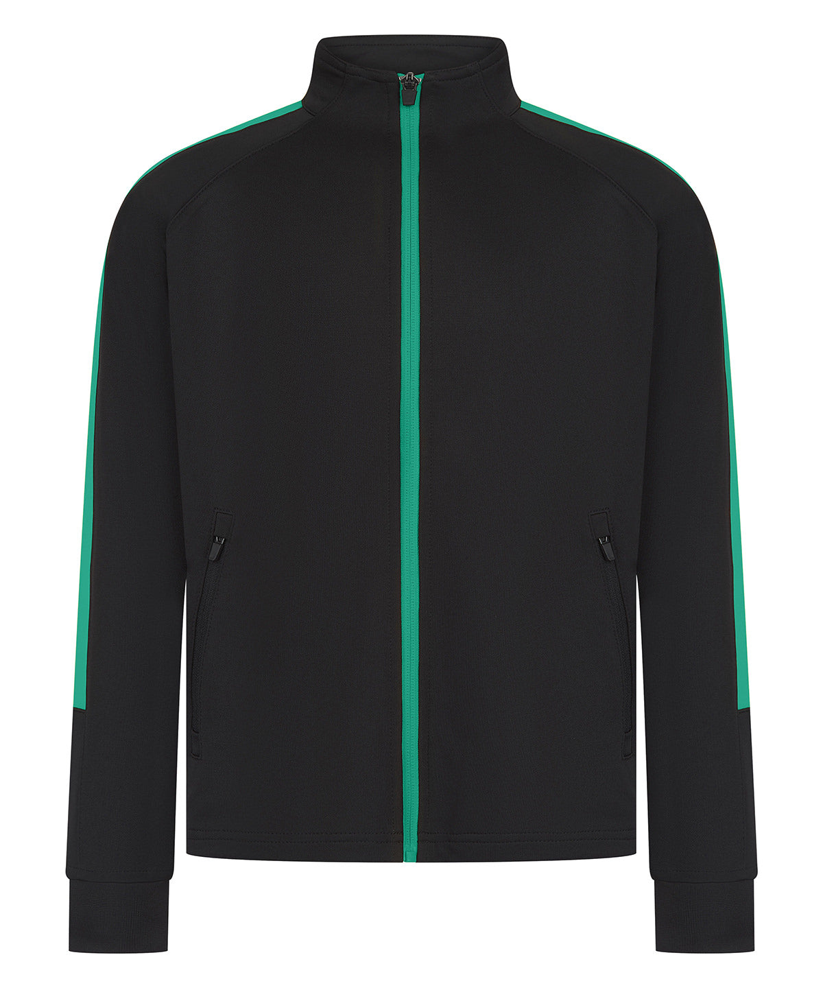 Kids Custom Printed Performance Contrast Tracksuit Top