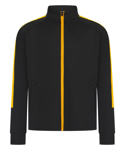 Kids Custom Printed Performance Contrast Tracksuit Top