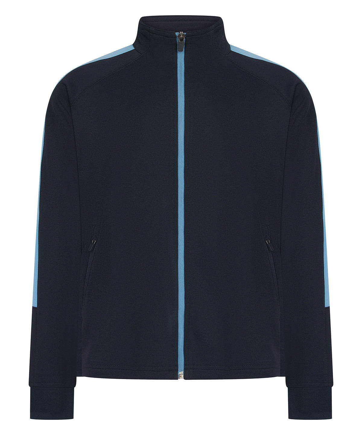Kids Custom Printed Performance Contrast Tracksuit Top