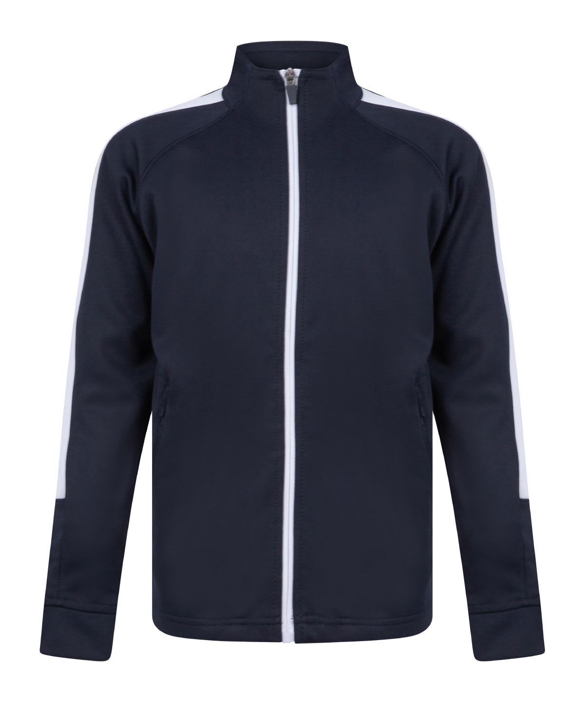 Kids Custom Printed Performance Contrast Tracksuit Top