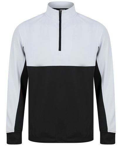 Men's Custom Printed Zip-Up Quarter Zip Tracksuit Top
