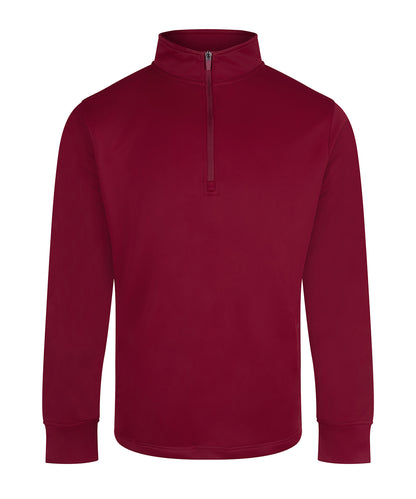 Men's Custom Printed Zip-Up Quarter Zip Tracksuit Top