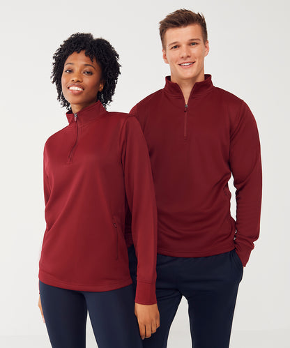 Men's Custom Printed Zip-Up Quarter Zip Tracksuit Top