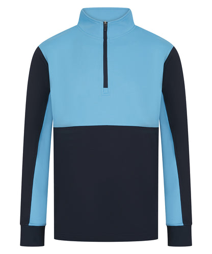 Men's Custom Printed Zip-Up Quarter Zip Tracksuit Top