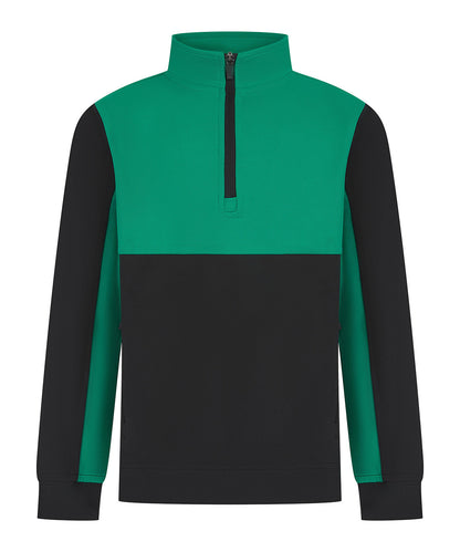 Kids Custom Printed Zip-Up Quarter Zip Tracksuit Top