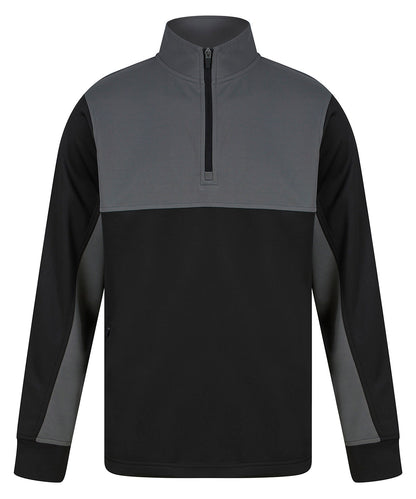 Kids Custom Printed Zip-Up Quarter Zip Tracksuit Top