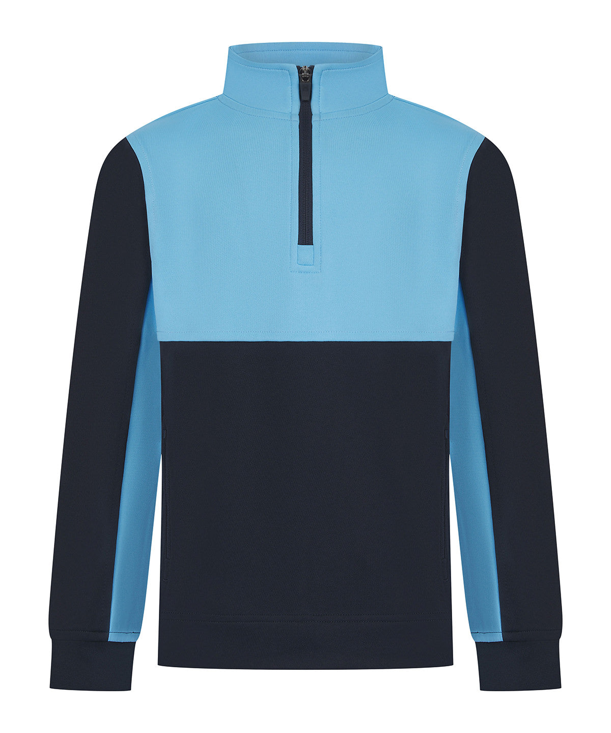Kids Custom Printed Zip-Up Quarter Zip Tracksuit Top