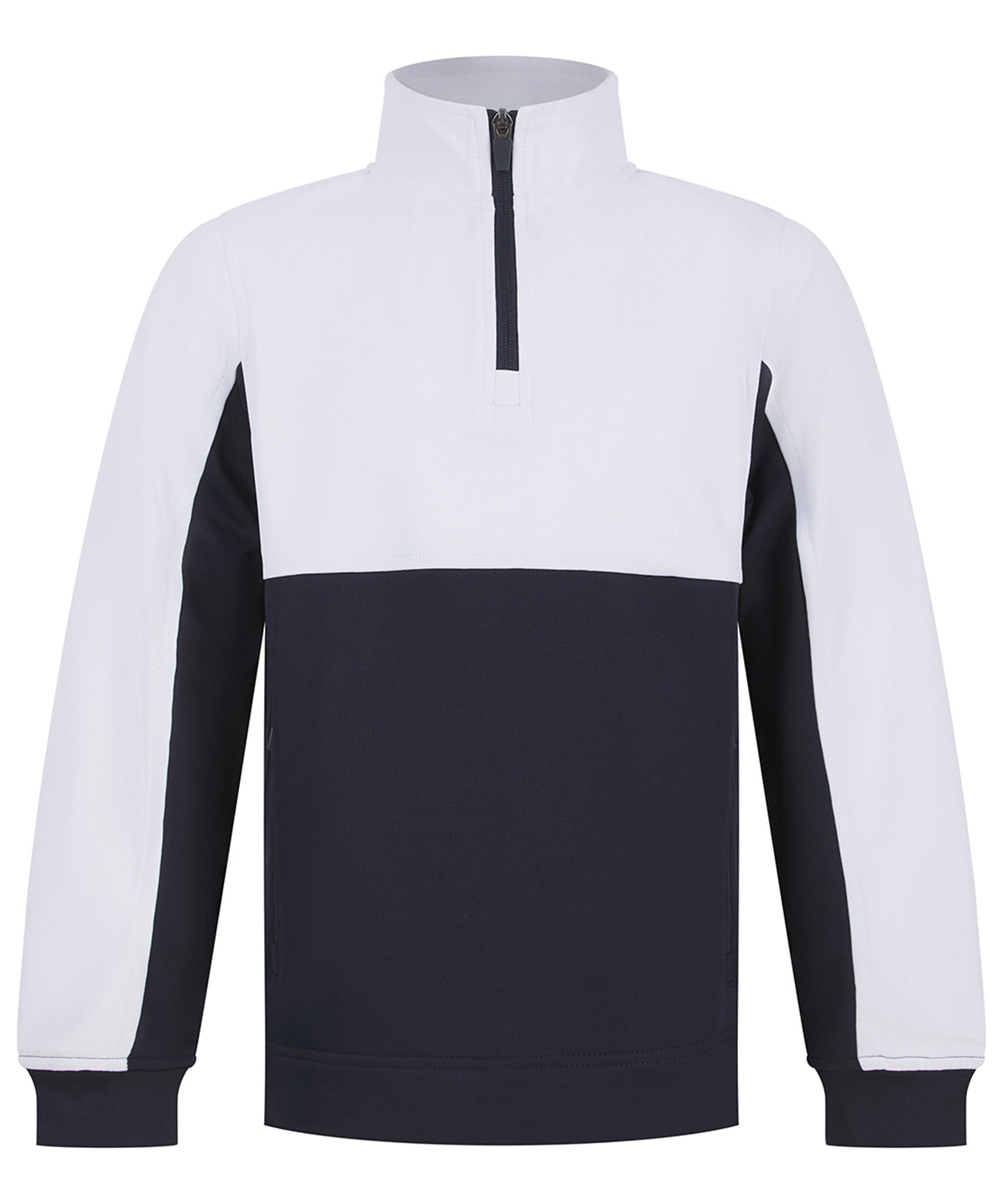 Kids Custom Printed Zip-Up Quarter Zip Tracksuit Top