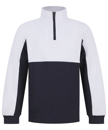 Kids Custom Printed Zip-Up Quarter Zip Tracksuit Top
