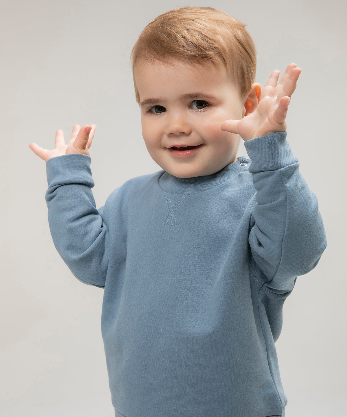 Kids Custom Printed or Embroidered Organic Recycled Sweatshirt