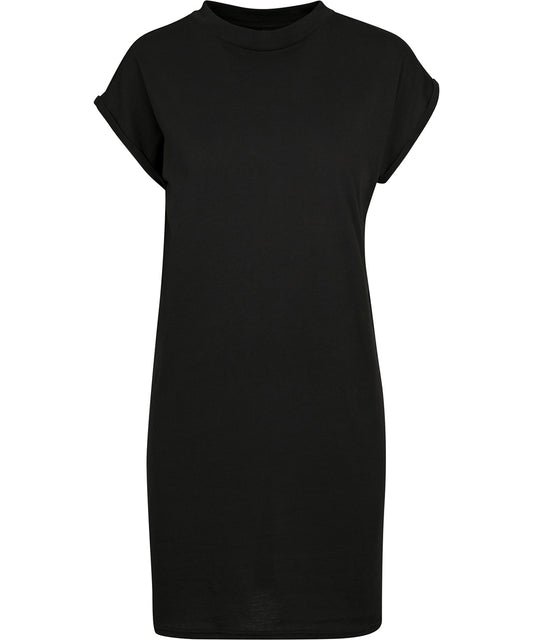 Women’s extended shoulder dress