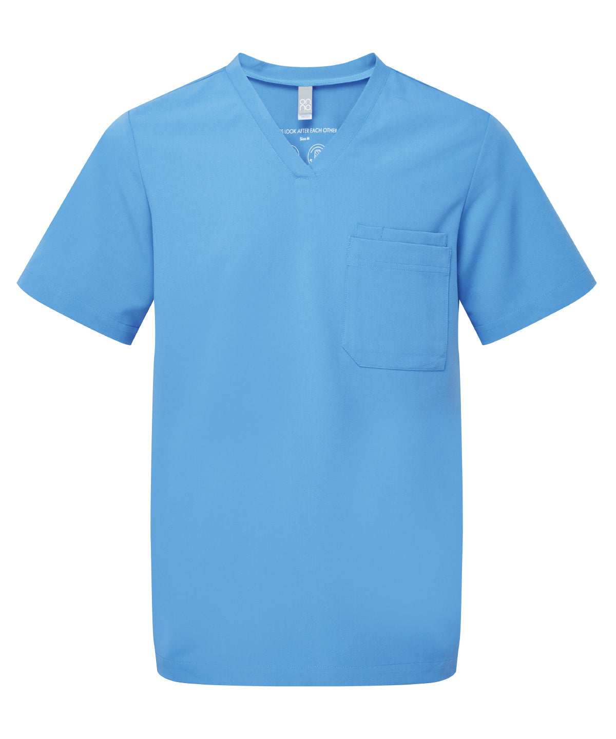 Men's Custom Printed or Embroidered Organic Recycled Healthcare Tunic