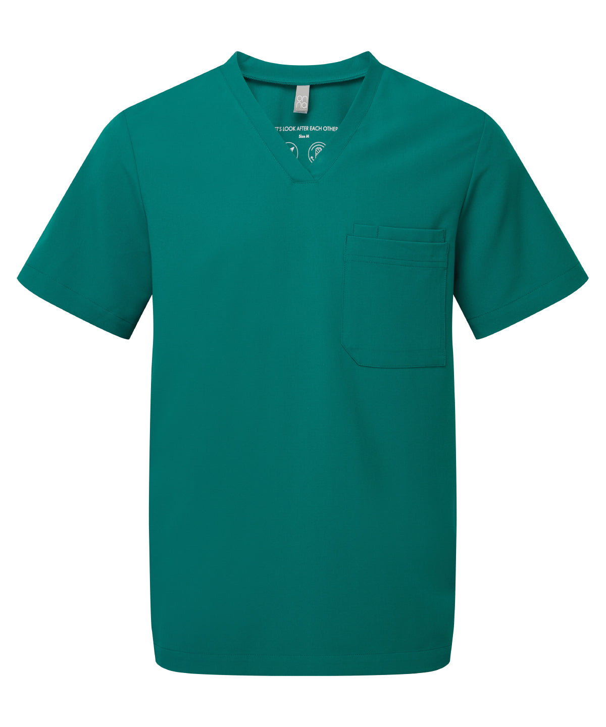 Men's Custom Printed or Embroidered Organic Recycled Healthcare Tunic