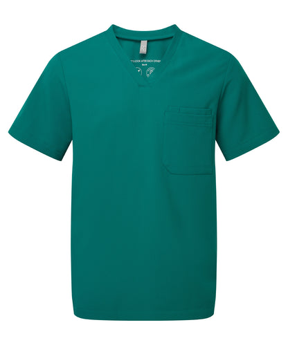 Men's Custom Printed or Embroidered Organic Recycled Healthcare Tunic