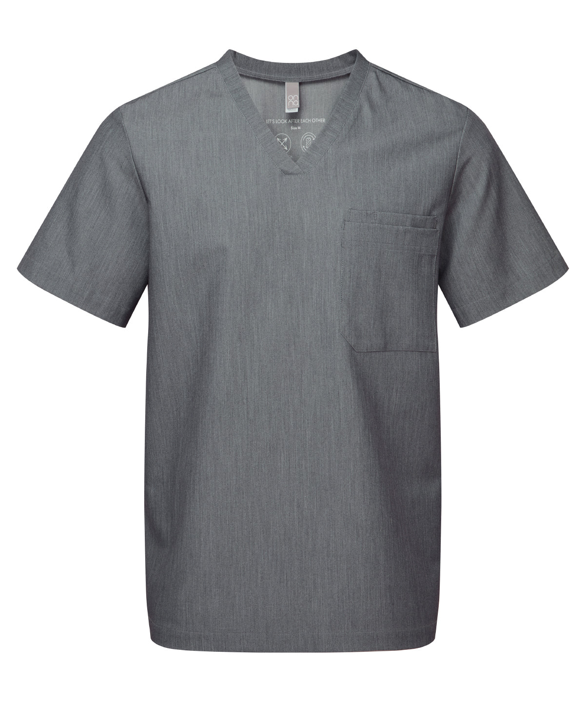 Men's Custom Printed or Embroidered Organic Recycled Healthcare Tunic