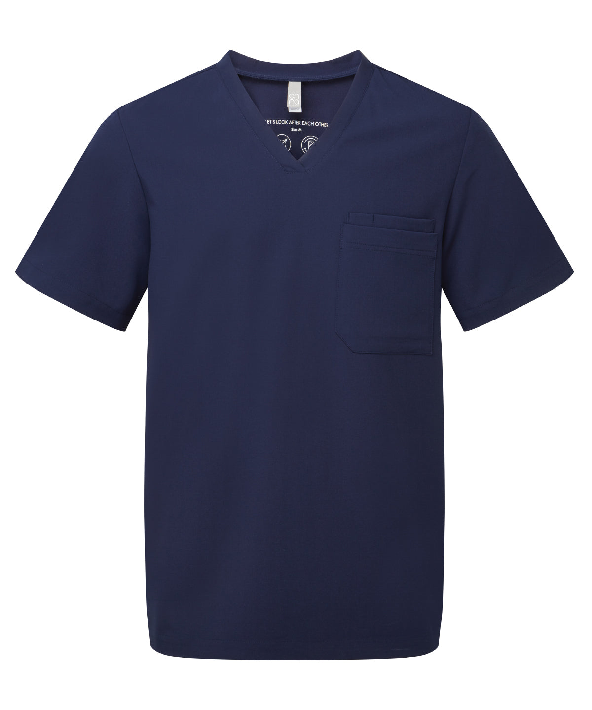 Men's Custom Printed or Embroidered Organic Recycled Healthcare Tunic