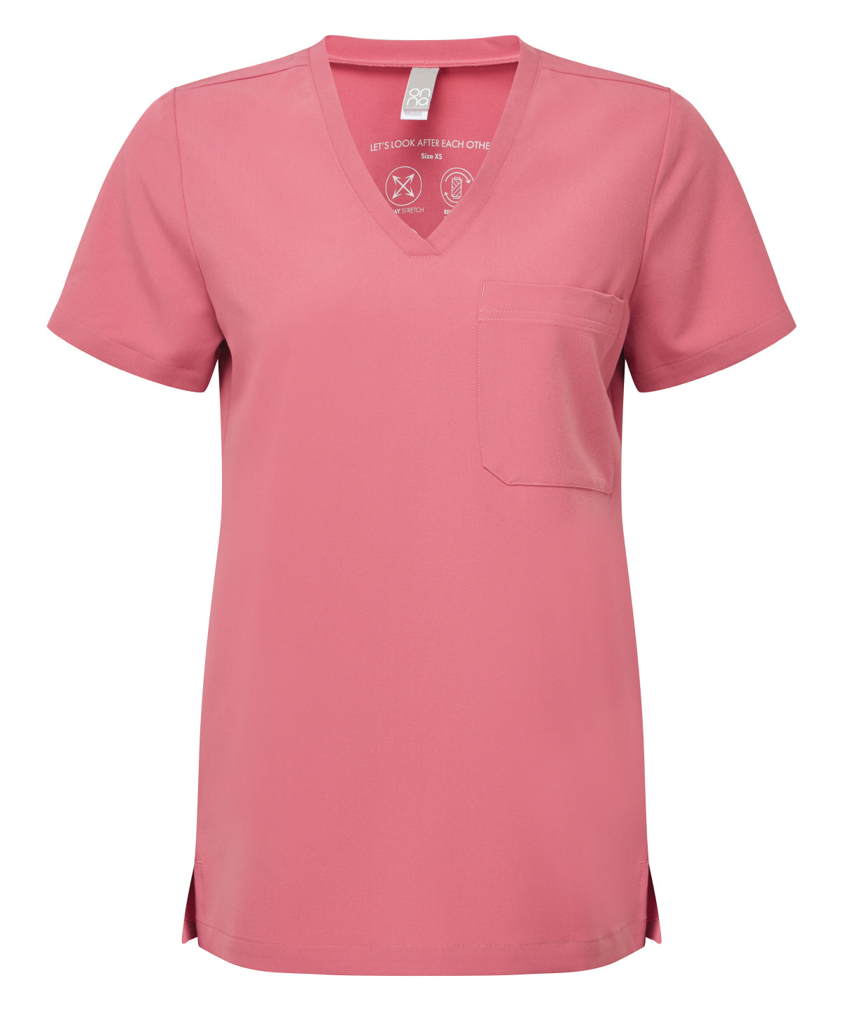 Women's Custom Printed or Embroidered Organic Recycled Healthcare Tunic