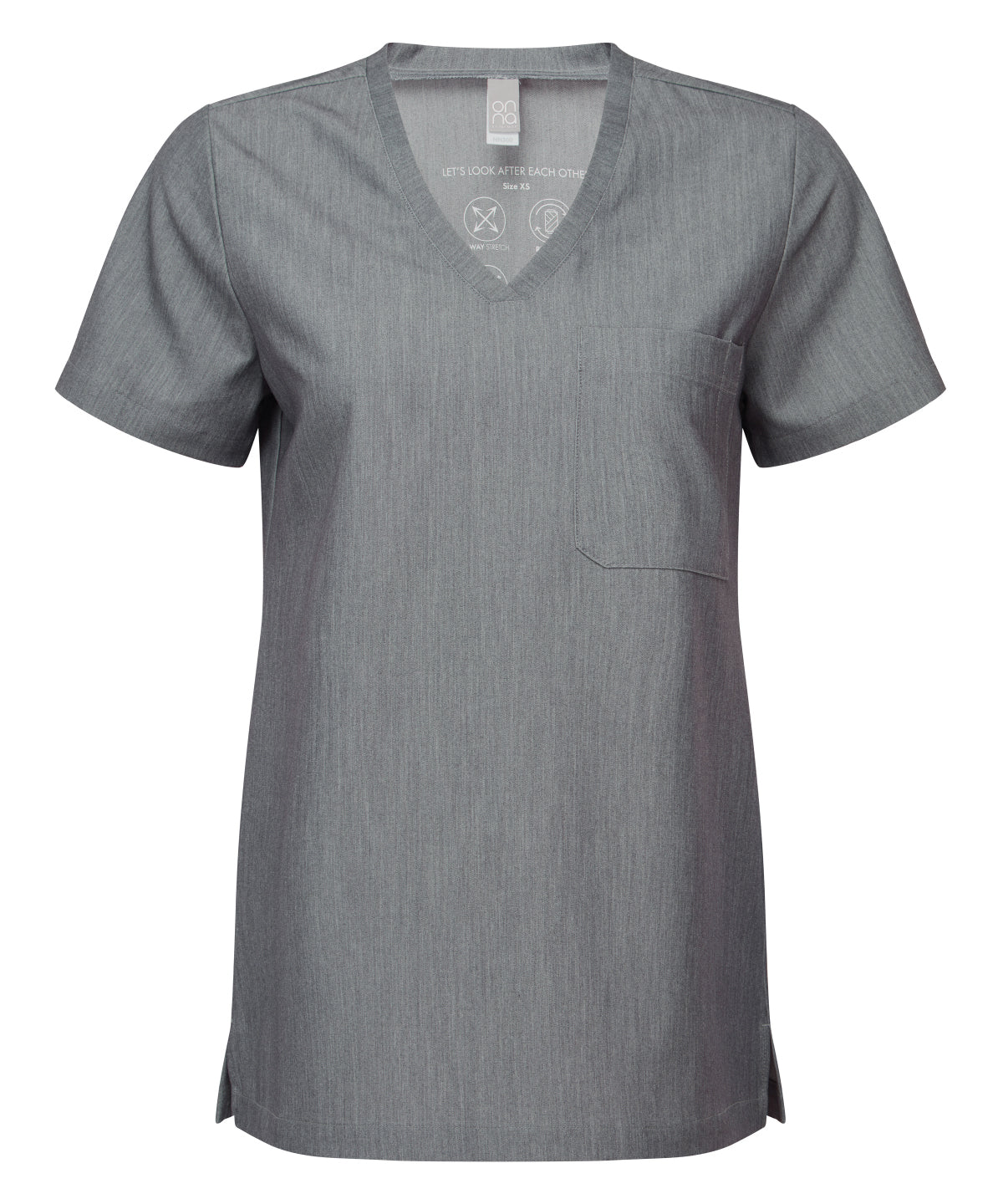Women's Custom Printed or Embroidered Organic Recycled Healthcare Tunic