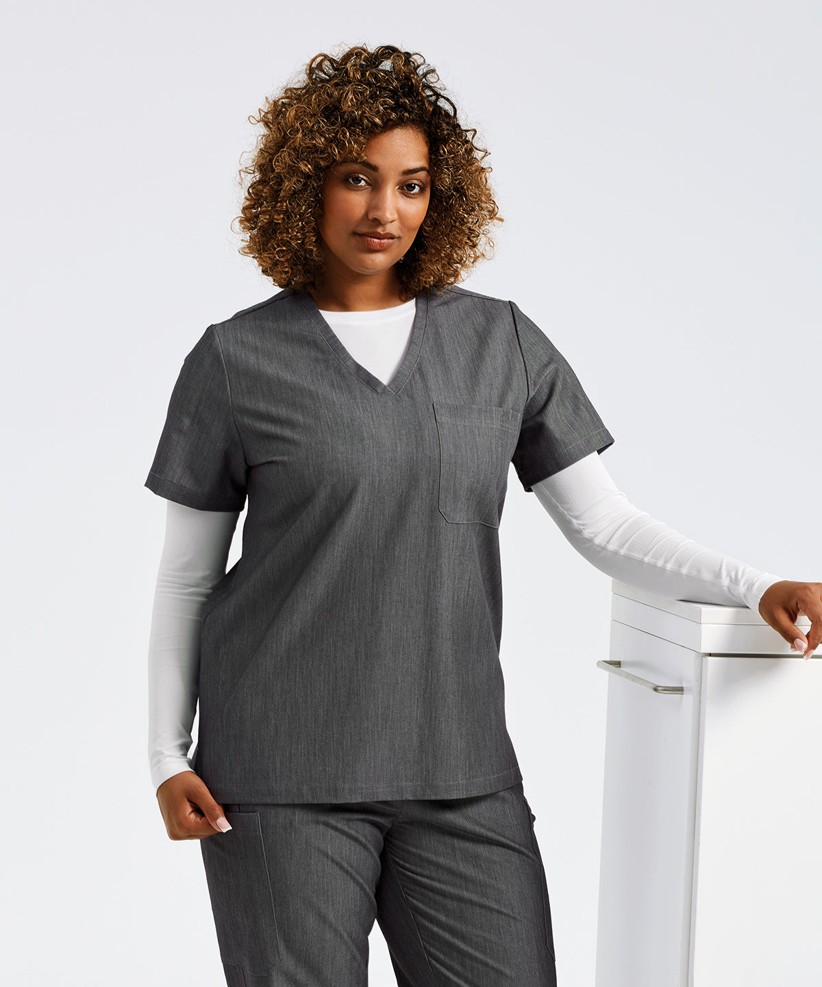 Women's Custom Printed or Embroidered Organic Recycled Healthcare Tunic