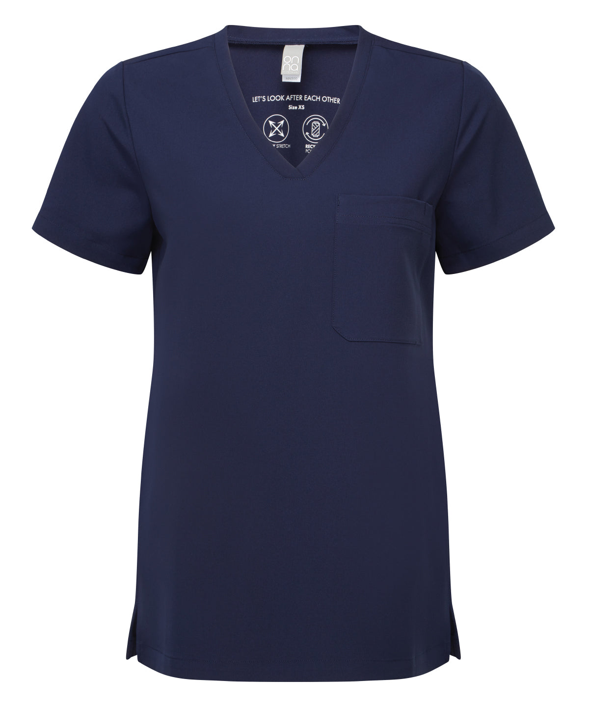 Women's Custom Printed or Embroidered Organic Recycled Healthcare Tunic
