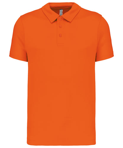 Men's Custom Printed or Embroidered Performance Polyester Polo Shirt
