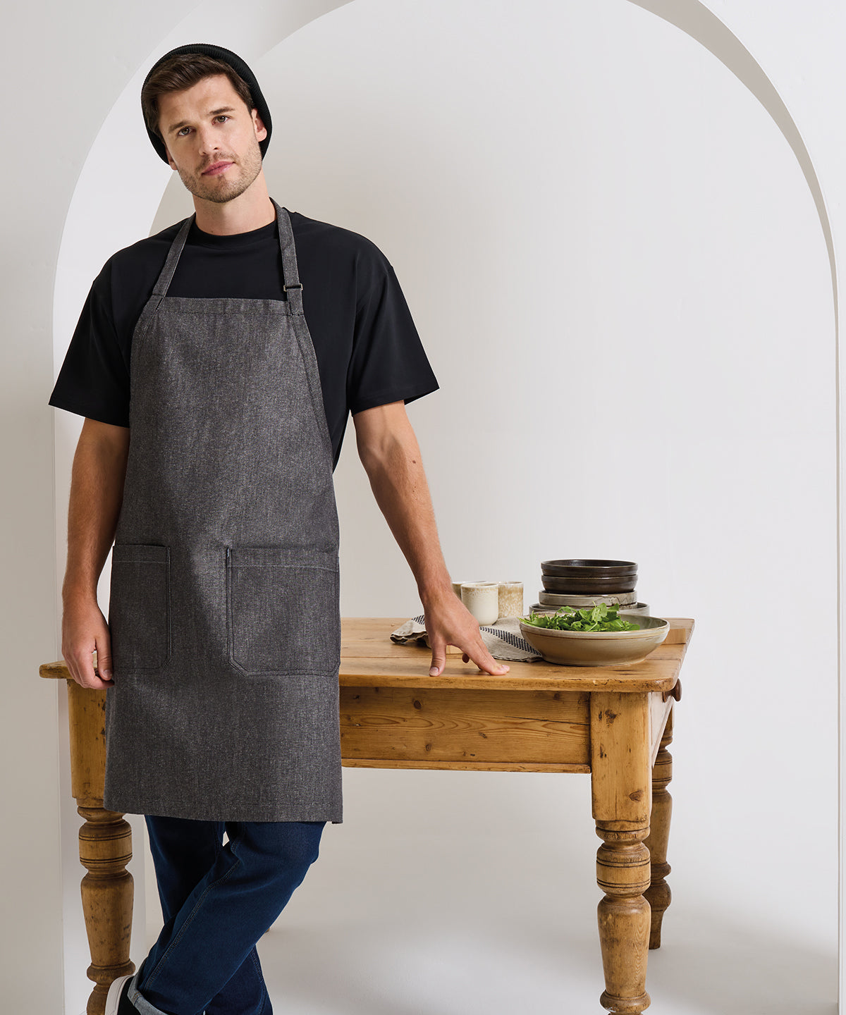 Custom Printed Organic Cotton Workwear Apron