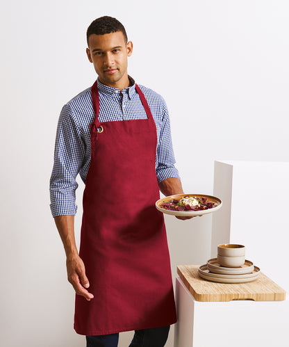 Men's Custom Printed Heavyweight Cotton Workwear Apron