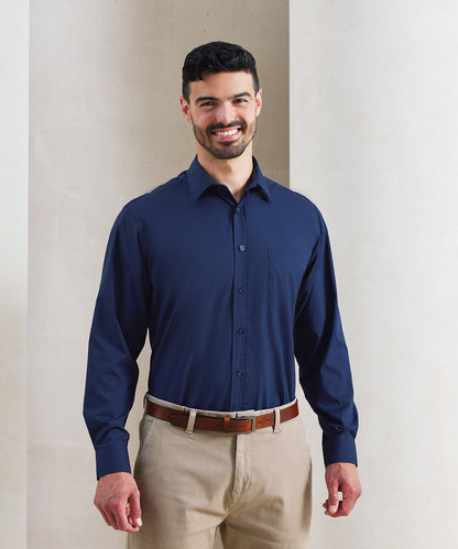 Men's Custom Printed or Embroidered Long Sleeve Classic Fit Workwear Shirt