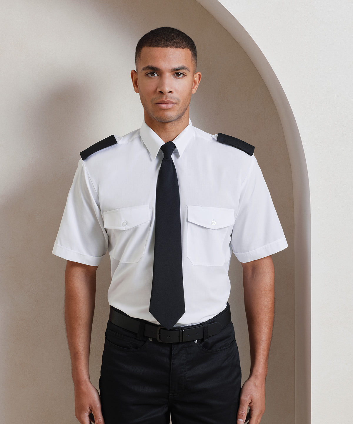 Men's Custom Printed or Embroidered Short Sleeve Workwear Shirt