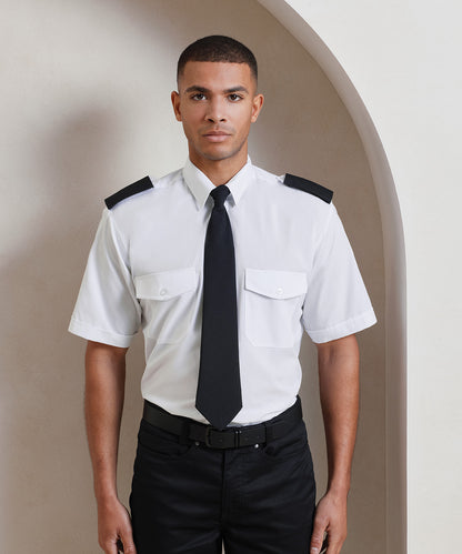 Men's Custom Printed or Embroidered Short Sleeve Workwear Shirt