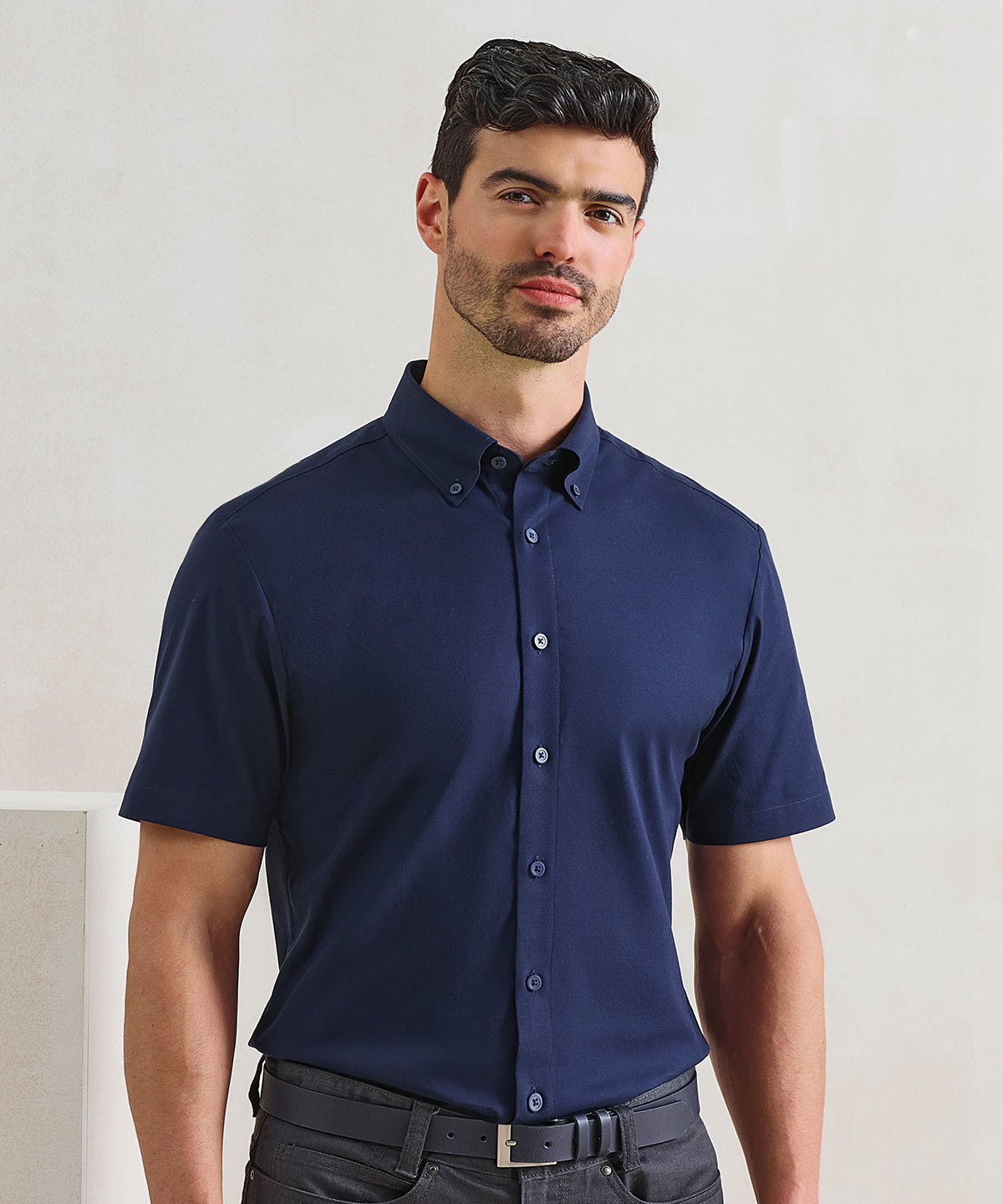Men's Custom Printed or Embroidered Organic Performance Workwear Shirt