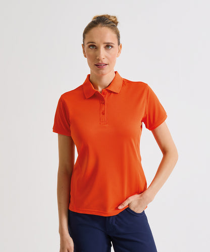 Women's Custom Printed or Embroidered Performance Polo Shirt