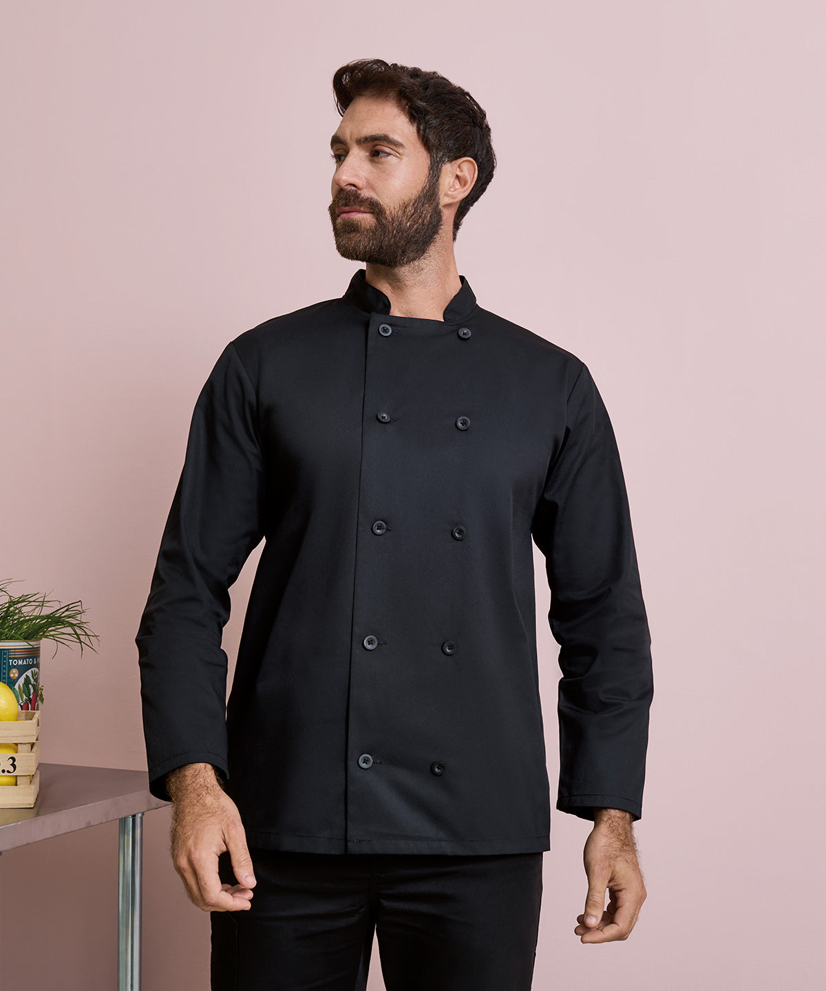 Custom Printed or Embroidered Long Sleeve Chef Chef Jacket