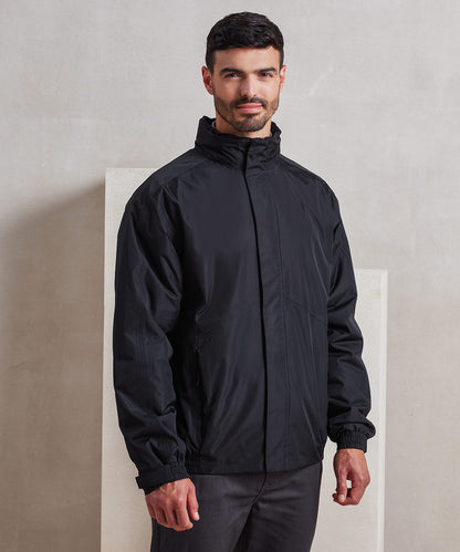 Men's Custom Printed or Embroidered Waterproof Zip-Up Jacket