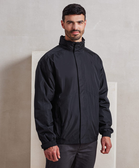 Men's Custom Printed or Embroidered Waterproof Zip-Up Jacket