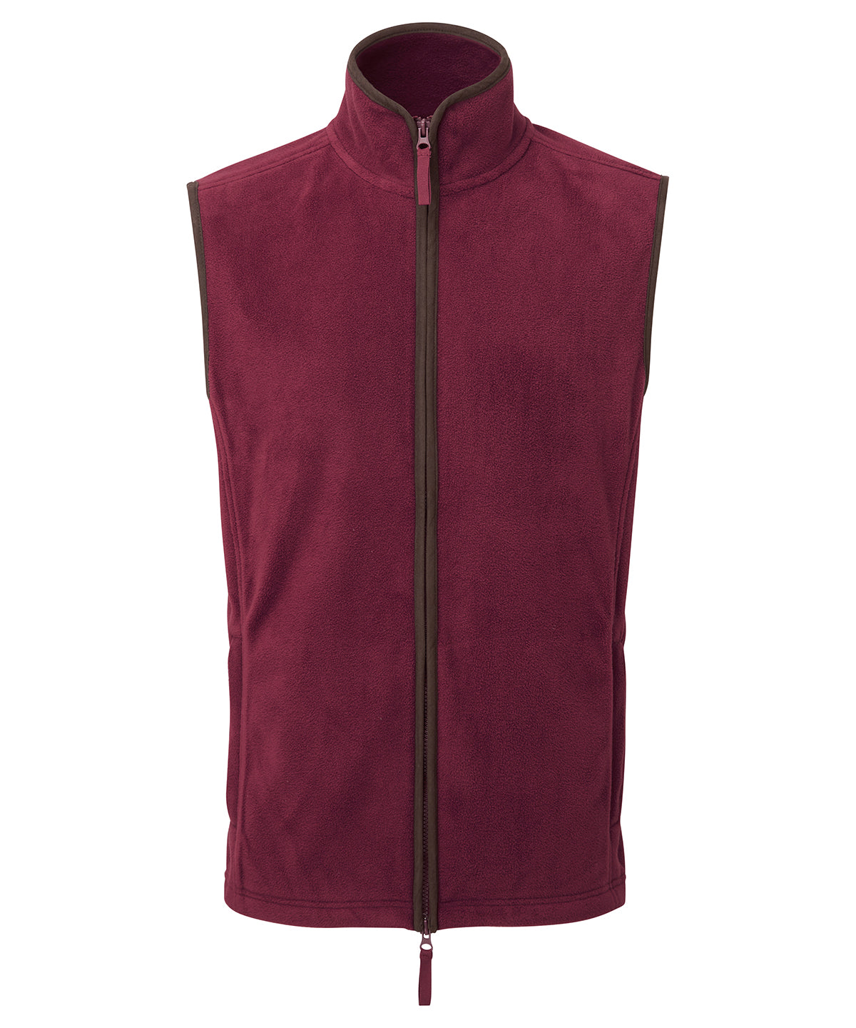 Men's Custom Printed or Embroidered Lightweight Zip-Up Body Warmer