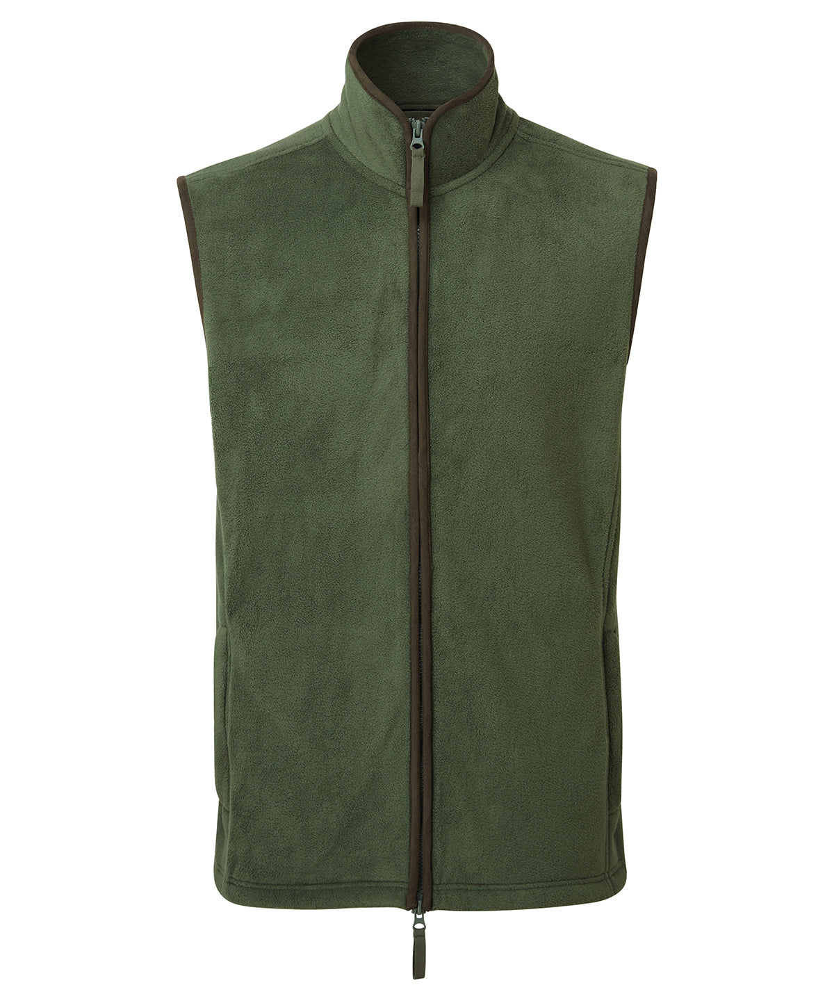 Men's Custom Printed or Embroidered Lightweight Zip-Up Body Warmer