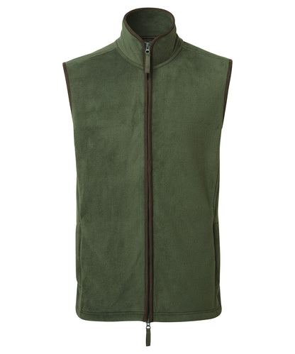 Men's Custom Printed or Embroidered Lightweight Zip-Up Body Warmer
