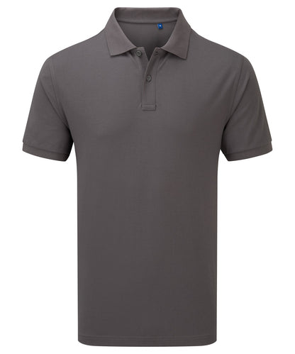 Men's Custom Printed or Embroidered Heavyweight Short Sleeve Polo Shirt
