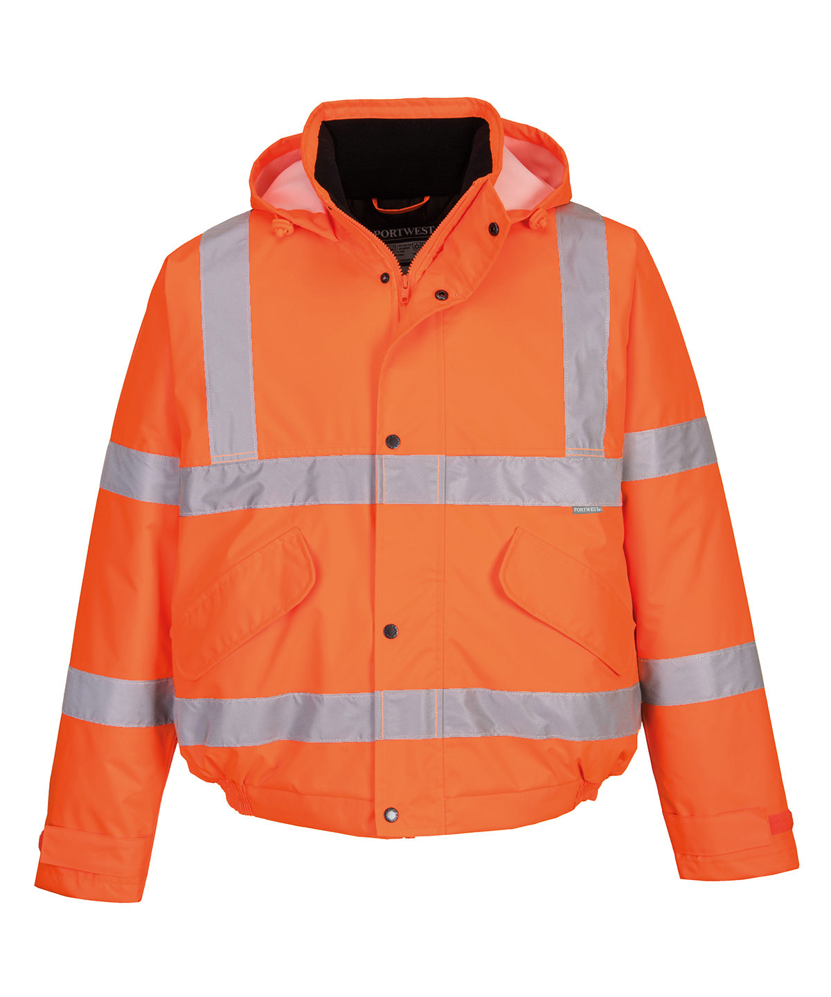 Men's Custom Printed or Embroidered Hi-Vis Zip-Up Jacket
