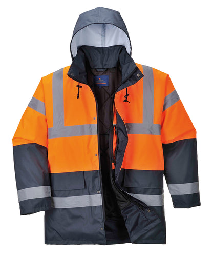 Men's Custom Printed or Embroidered Hi-Vis Waterproof Jacket